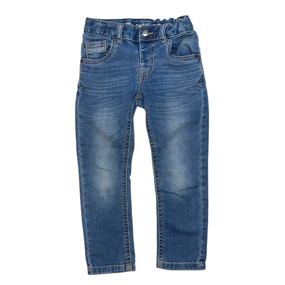 🔥 5 for $30 🔥 Cat & Jack Toddler Girls’ Skinny Stretch Jeans | Size 4T